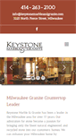 Mobile Screenshot of keystonemarbleandgranite.com